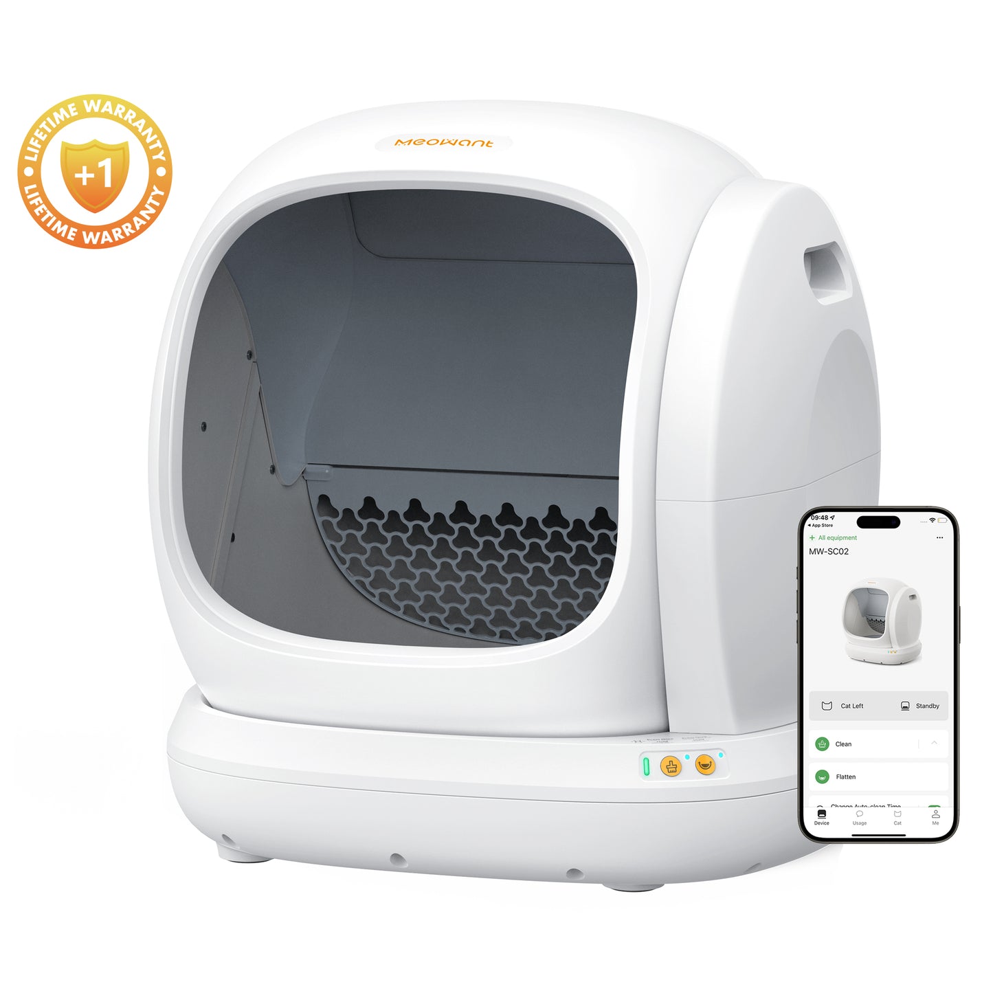 Extended Warranty For Meowant Self-Cleaning Cat Litter Box(SC01/SC02)