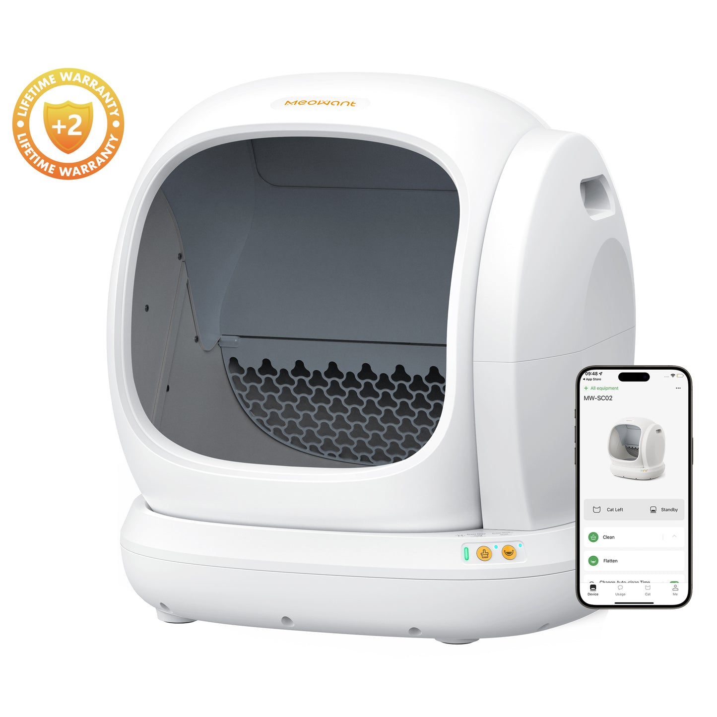 Extended Warranty For Meowant Self-Cleaning Cat Litter Box(SC01/SC02)