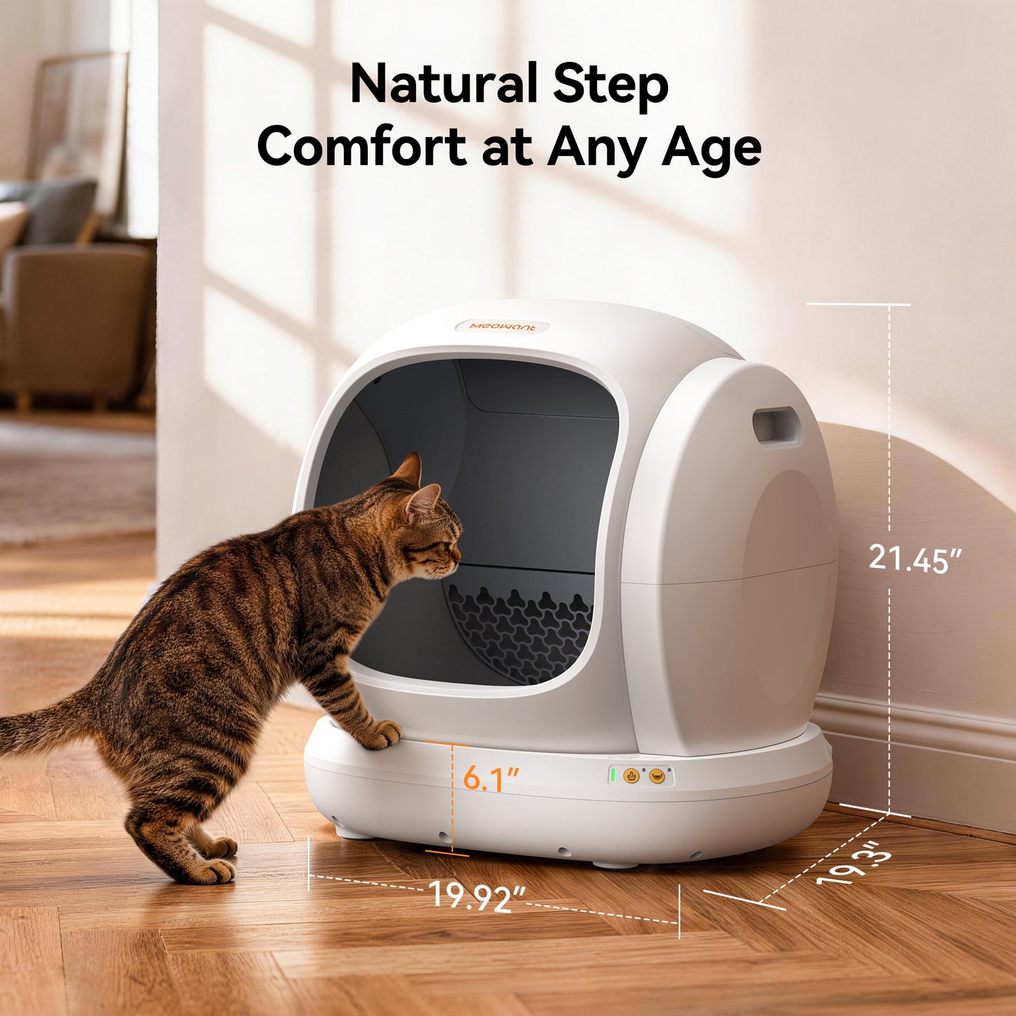 Meowant Self-Cleaning Cat Litter Box - MW-SC02