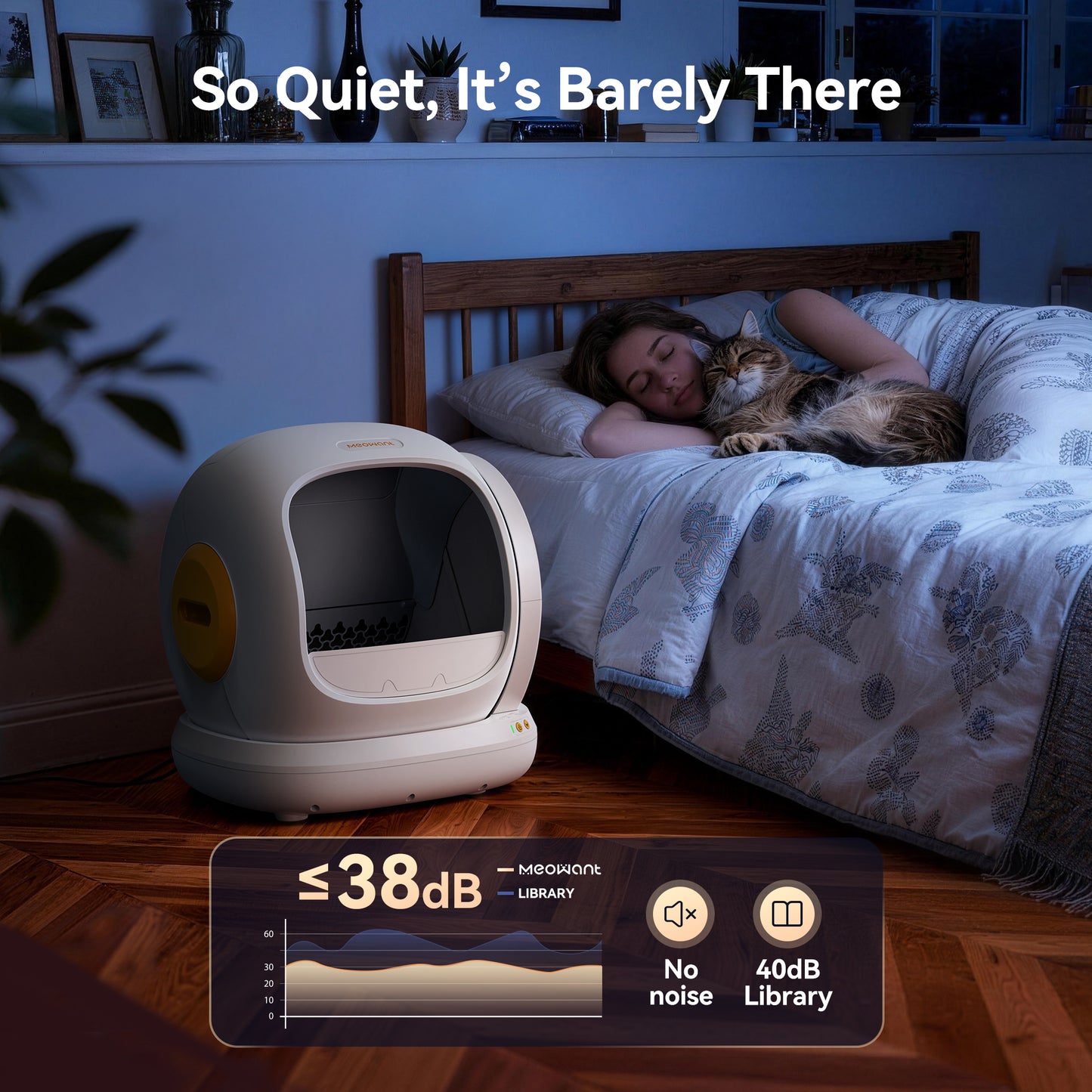 Meowant Self-Cleaning Cat Litter Box - MW-SC02