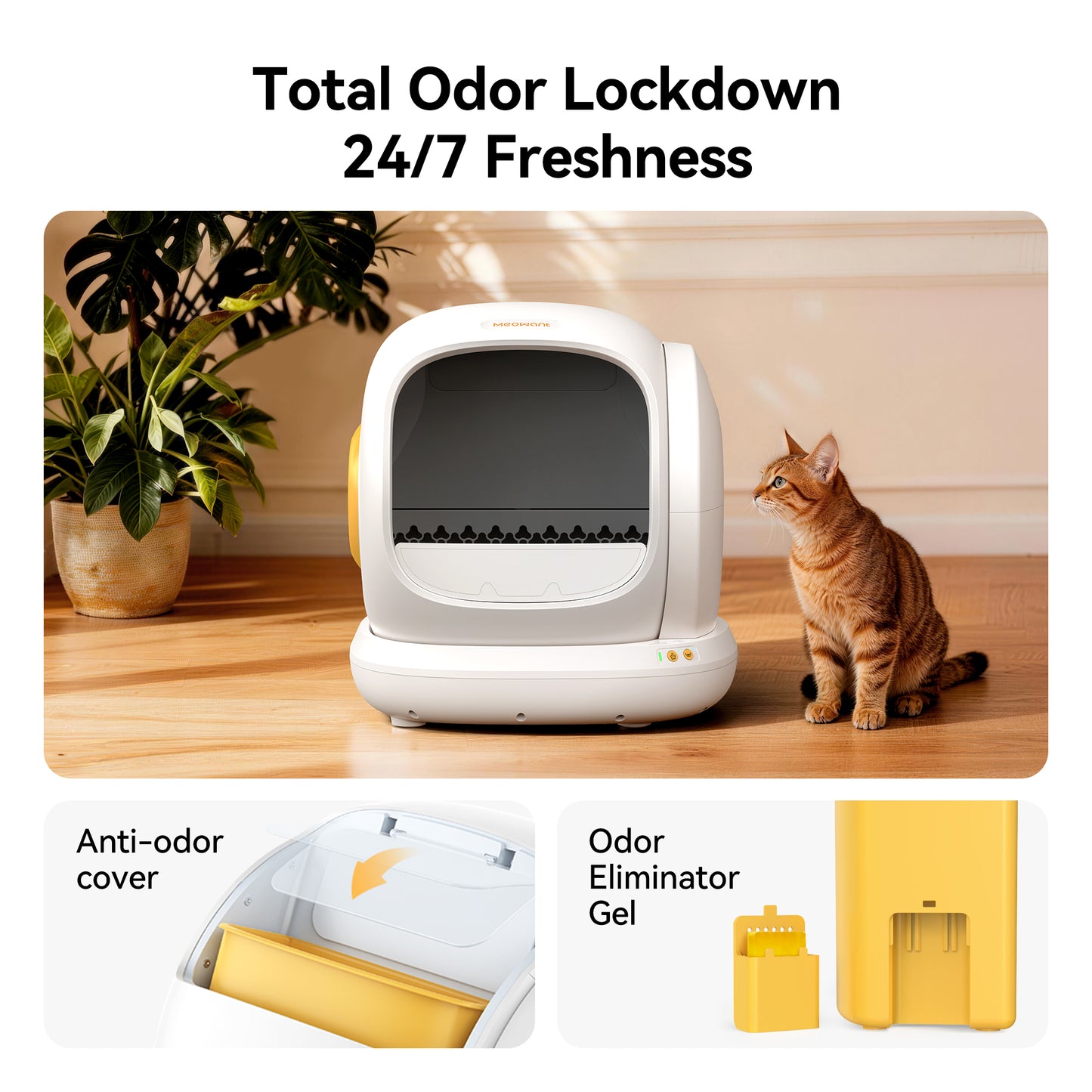 Meowant Self-Cleaning Cat Litter Box - MW-SC02