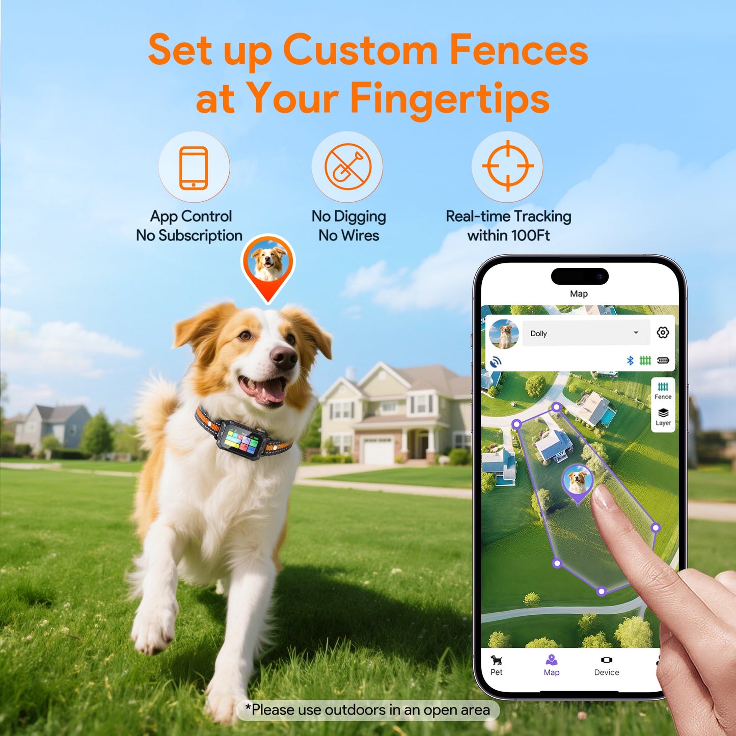 Meowant GPS Dog Fence - MW - WR01 - Meowant