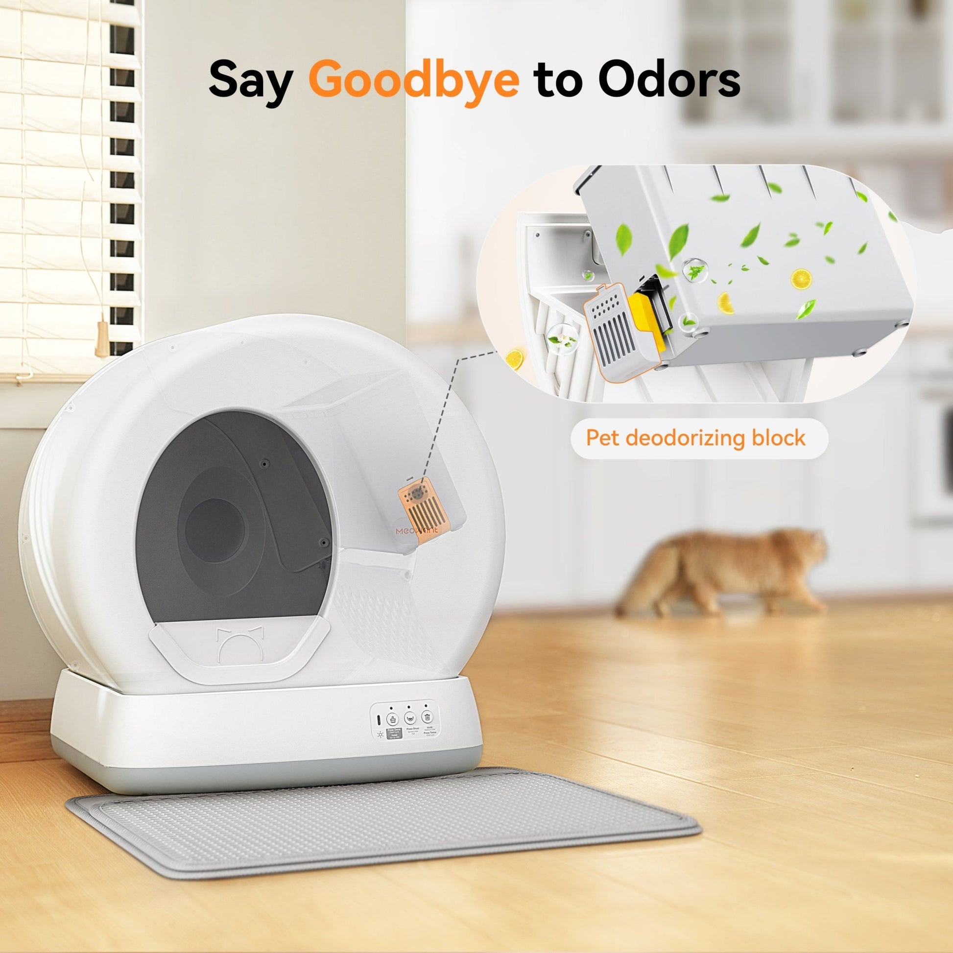 Meowant Self - Cleaning Cat Litter Box - MW - SC01 - Meowant