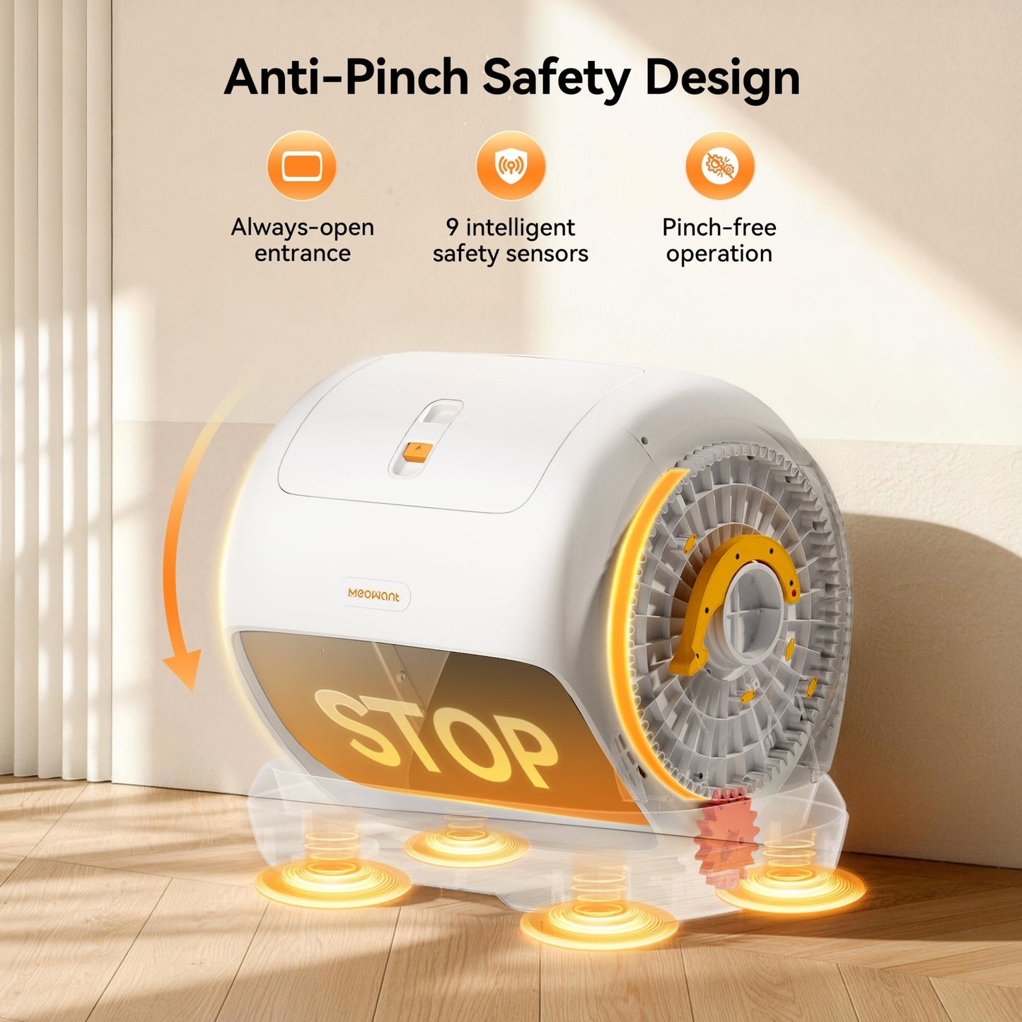 Meowant Self - Cleaning Cat Litter Box - MW - SC09 - Meowant