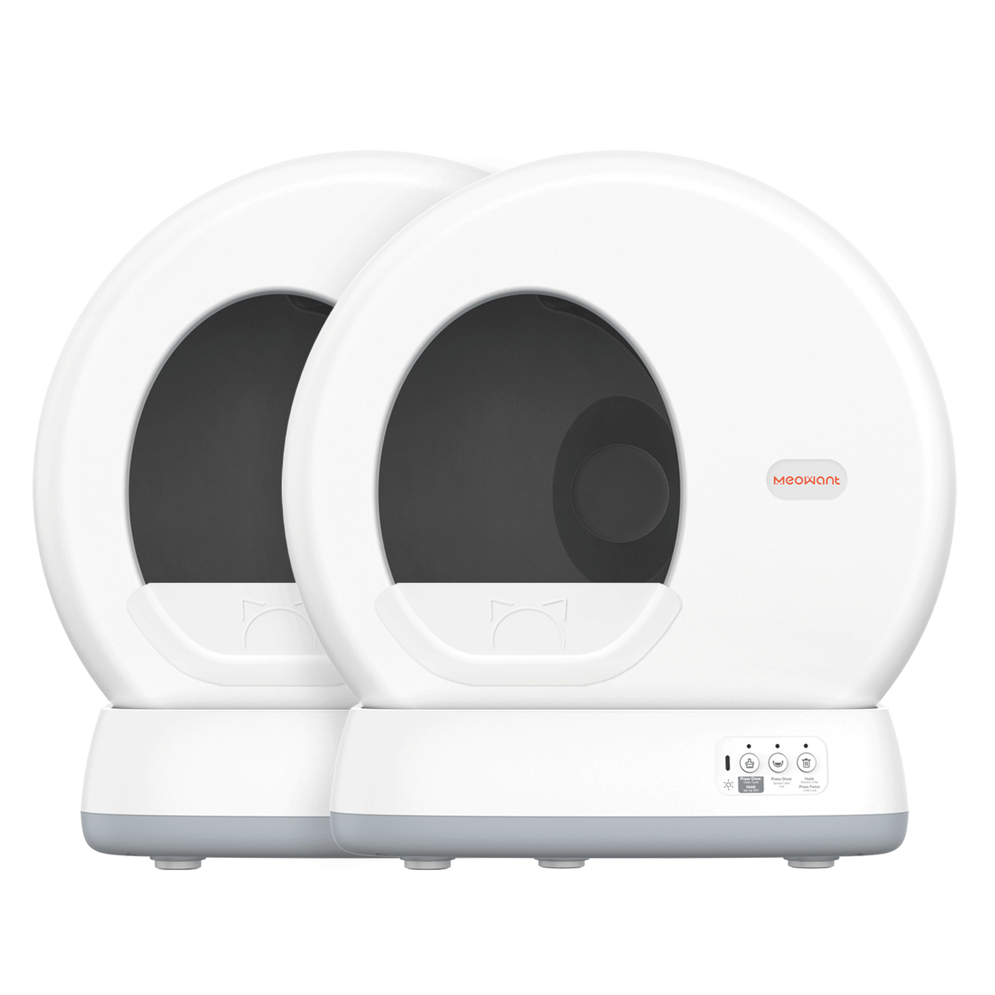 Meowant Self Cleaning Litter Box - SC01 Double Set - Meowant