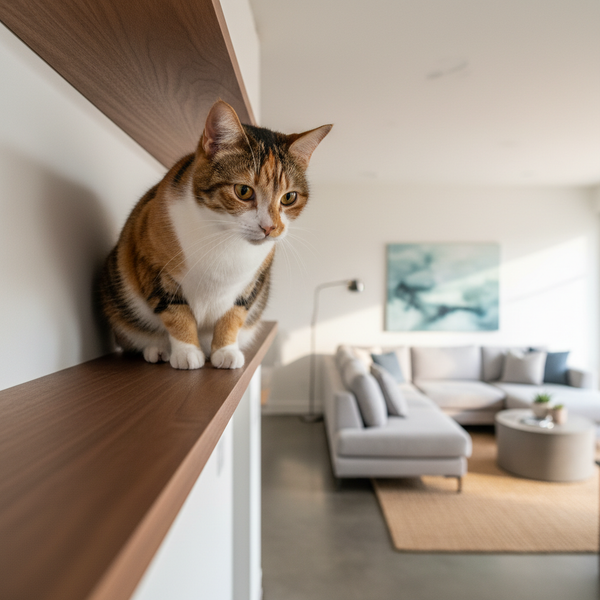 Vertical Semiotics: Why Your Cat Observes from the Highest PointBase