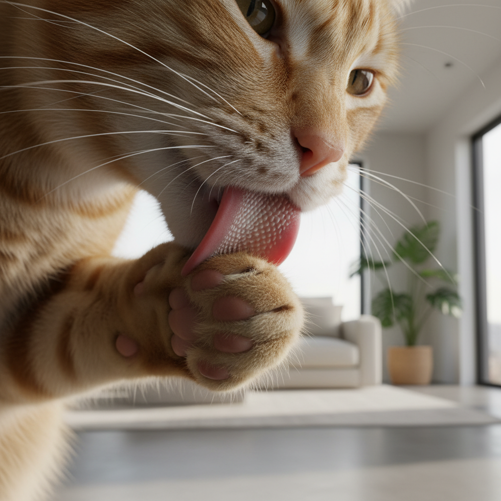 Grooming Instincts: Genetic Drives for Paw Hygiene Maintenance