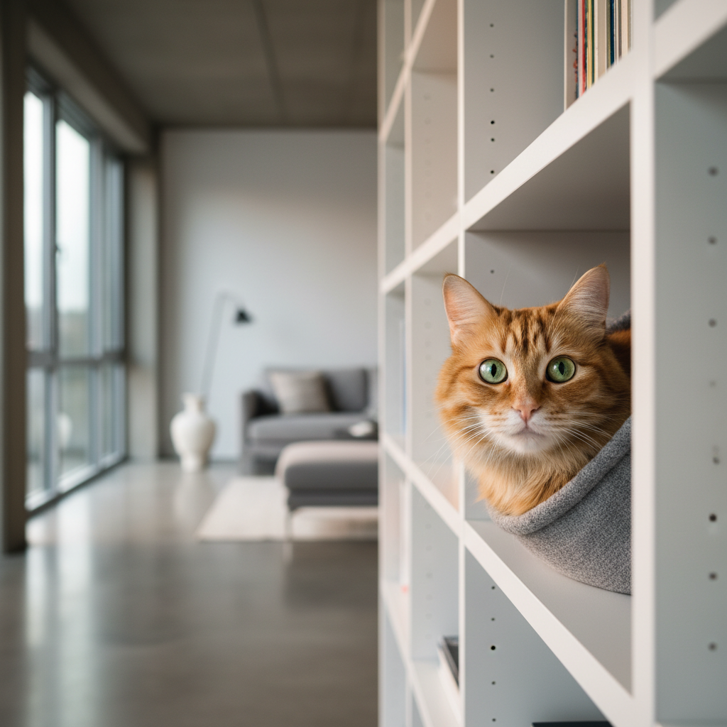 Common Hiding Spots for New Cats in Apartments and Meanings