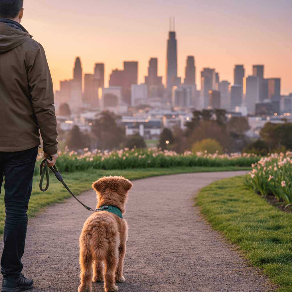 A Guide to Leash Training for Reactive Dogs in the City - Meowant