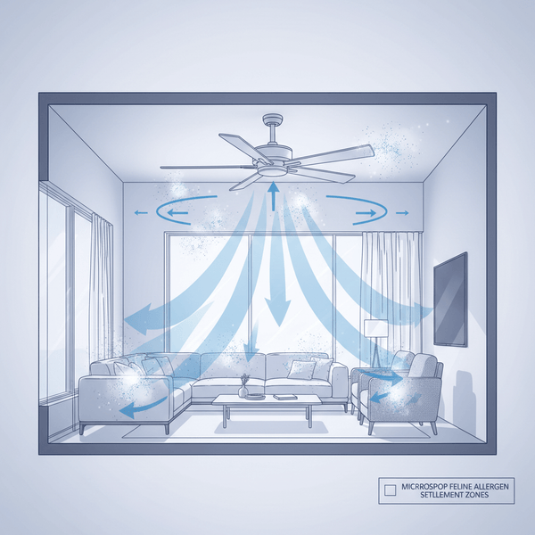 Airborne Mechanics: How Feline Allergens Travel Through Homes - Meowant