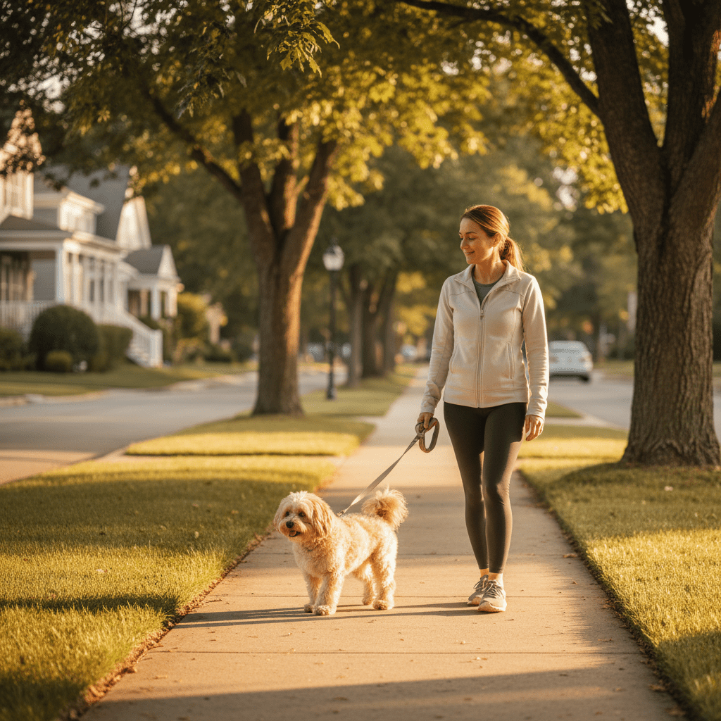 Choosing a Safe Walking Route for Your Reactive Dog - Meowant