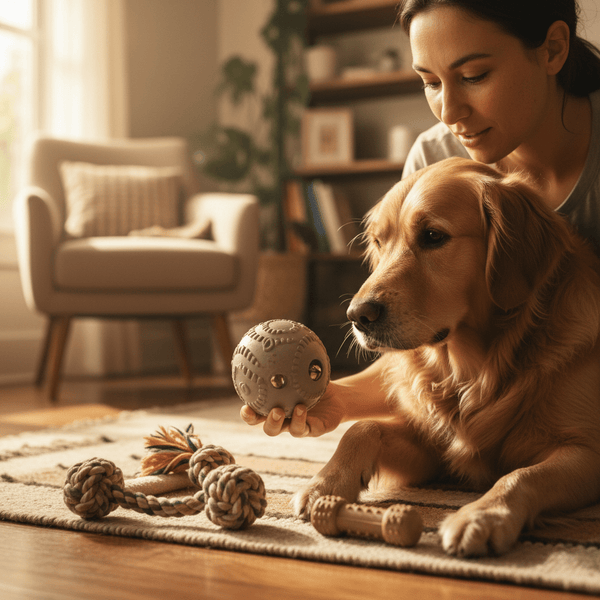 Choosing Safe Toys for a Visually Impaired Dog - Meowant