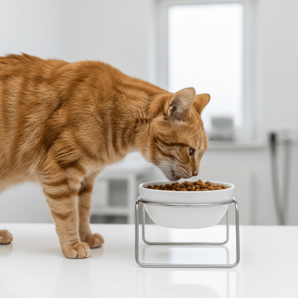 Elevated Feeding Benefits: Supporting Aging Digestive Postures - Meowant