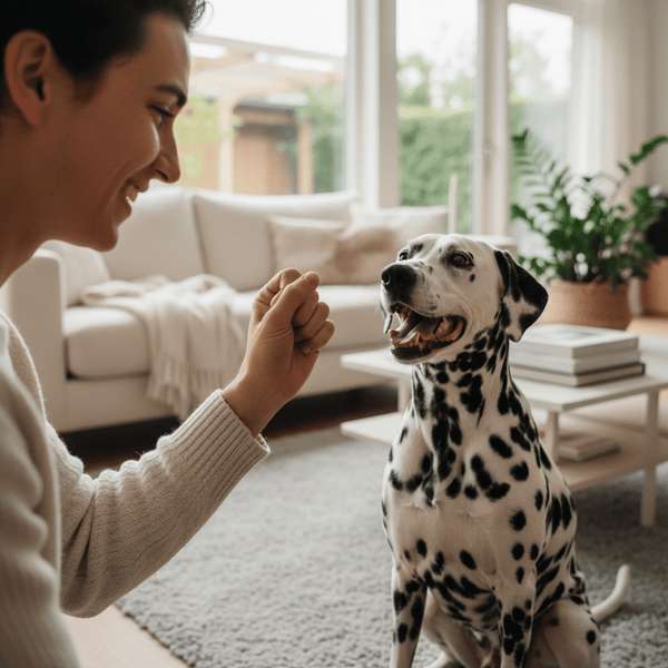 Hand Signal Training Basics for a Deaf Dog - Meowant