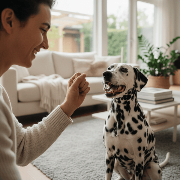 Hand Signal Training Basics for a Deaf Dog - Meowant