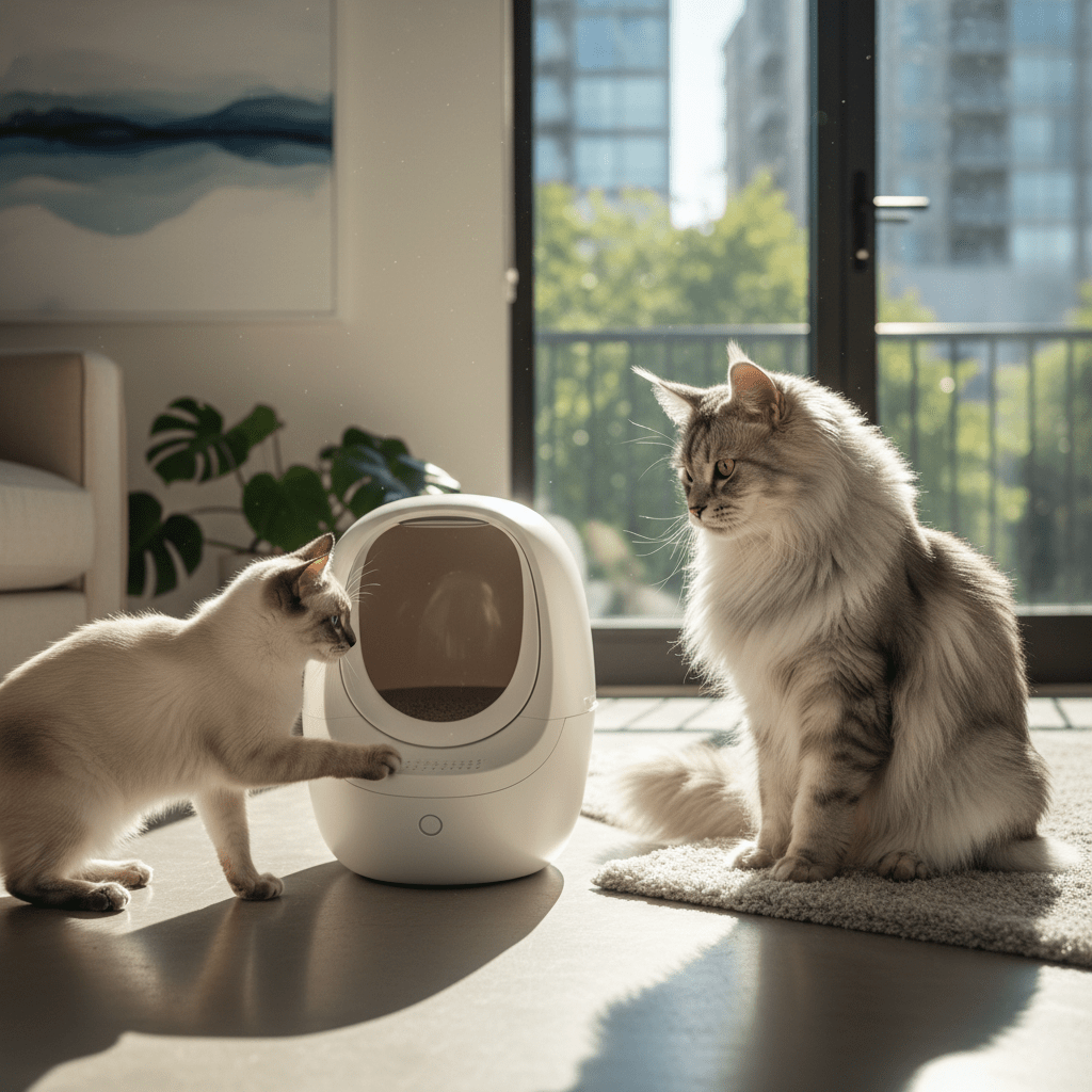How to Get Multiple Cats to Share One Smart Box - Meowant