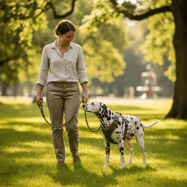 How to Safely Walk a Deaf or Blind Dog - Meowant