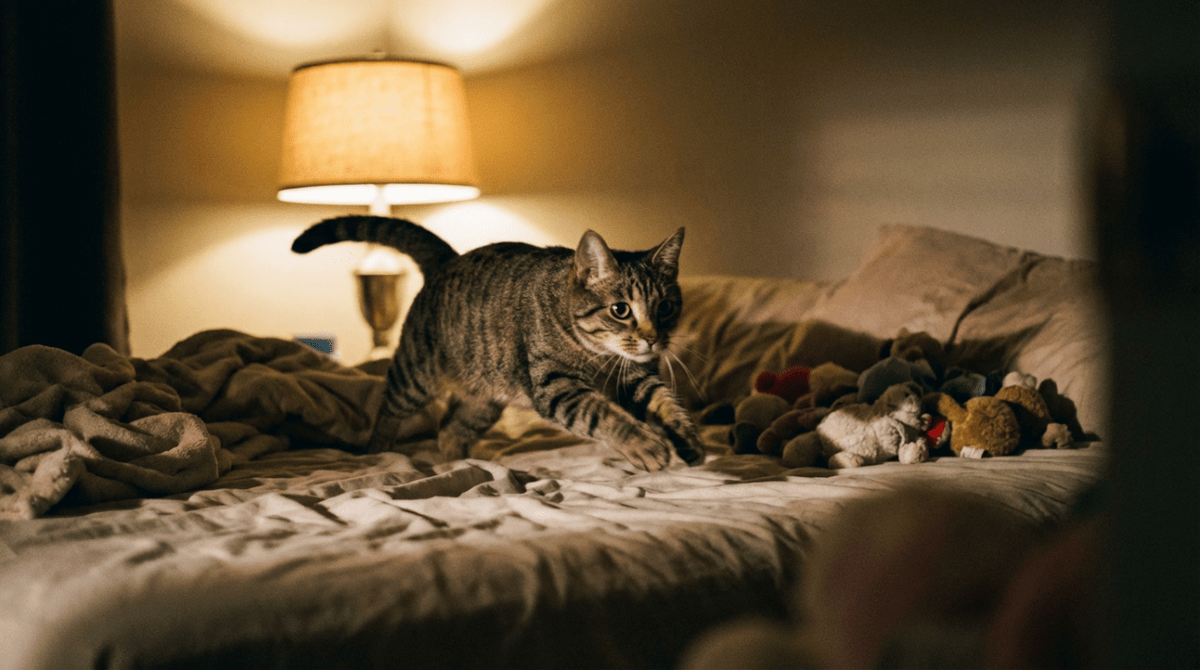 How to Stop the Zoomies: Can 15 Minutes of Play Before Bed Buy You a Full Night’s Sleep? - Meowant