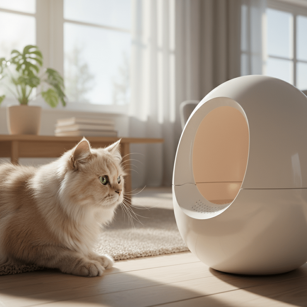 Is an Auto Litter Box Safe for a Cat with CKD? - Meowant