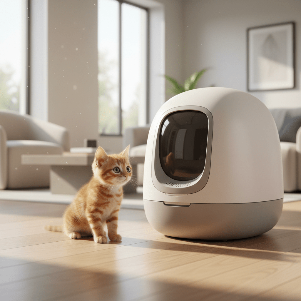 Kitten-Proofing Your Automated Litter Station - Meowant