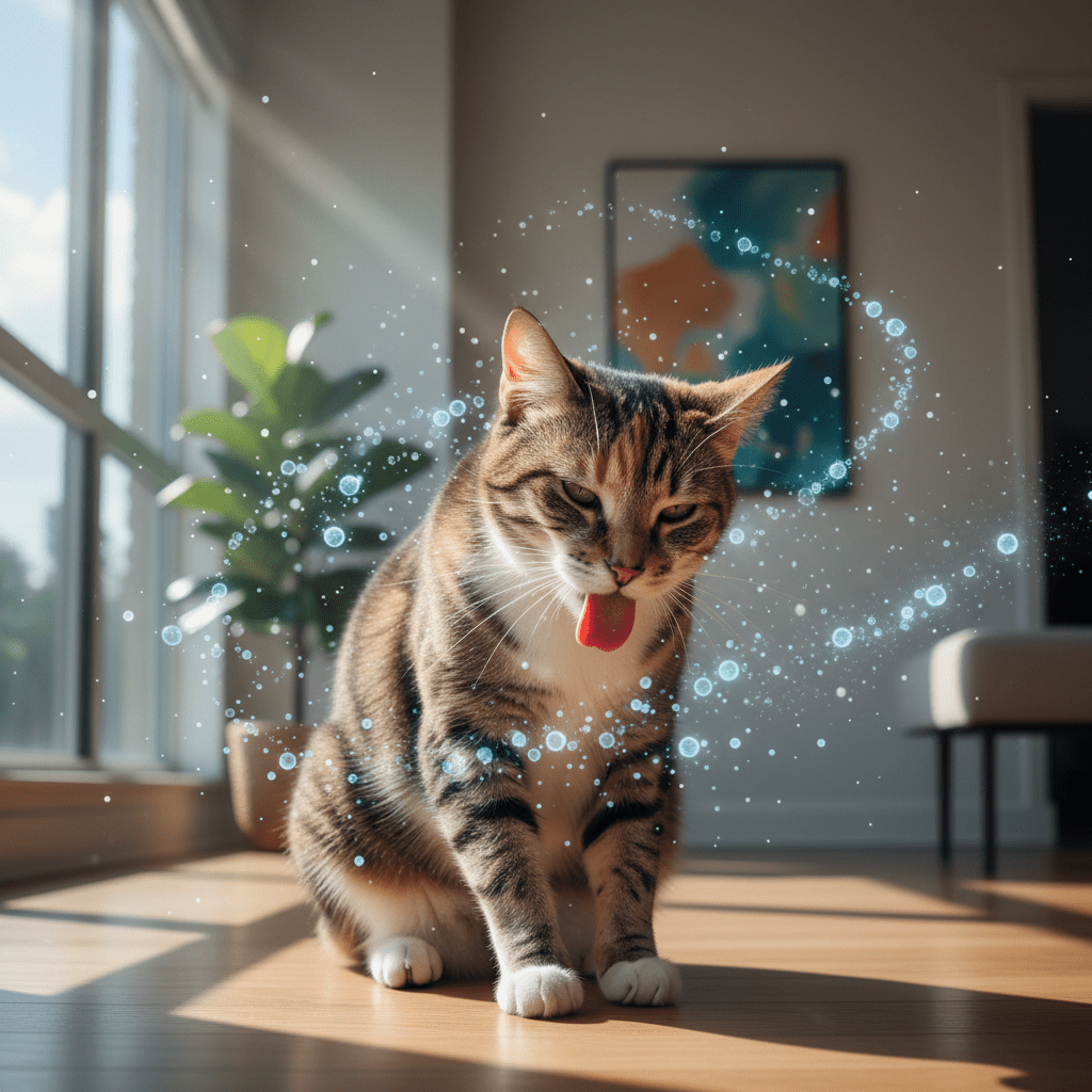 Saliva Dander: How Grooming Habits Affect Environmental Load - Meowant