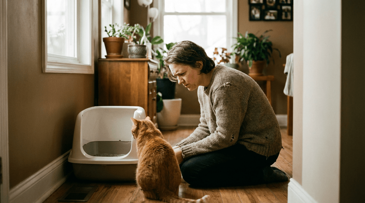 Why Does Your Cat Poop Outside the Litter Box? A Checklist for Environmental Stress - Meowant