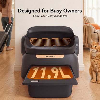 Meowant Self-Cleaning Cat Litter Box - MW-SC10(Black)