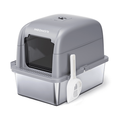 Meowant Stainless Steel Cat Litter Box -  LB02