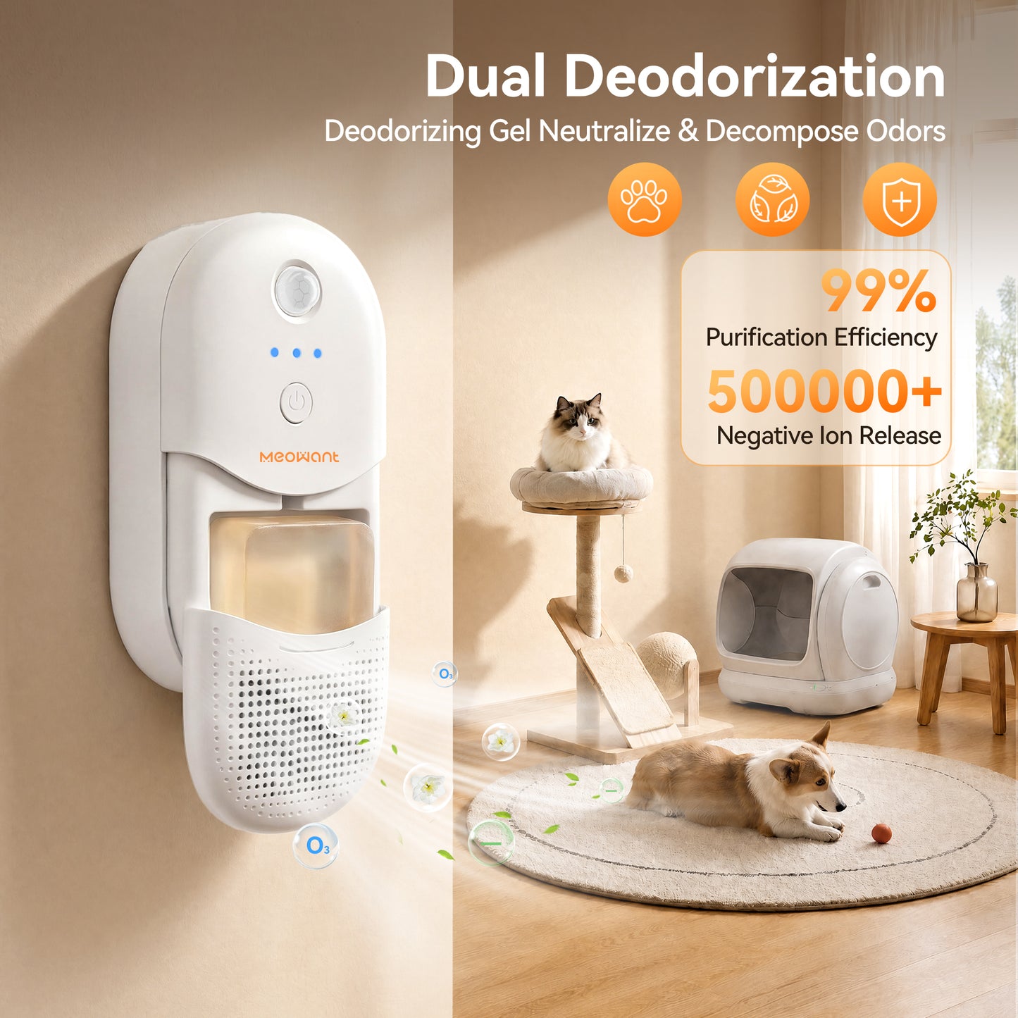 Meowant Smart Odor Remover - MW-OR01