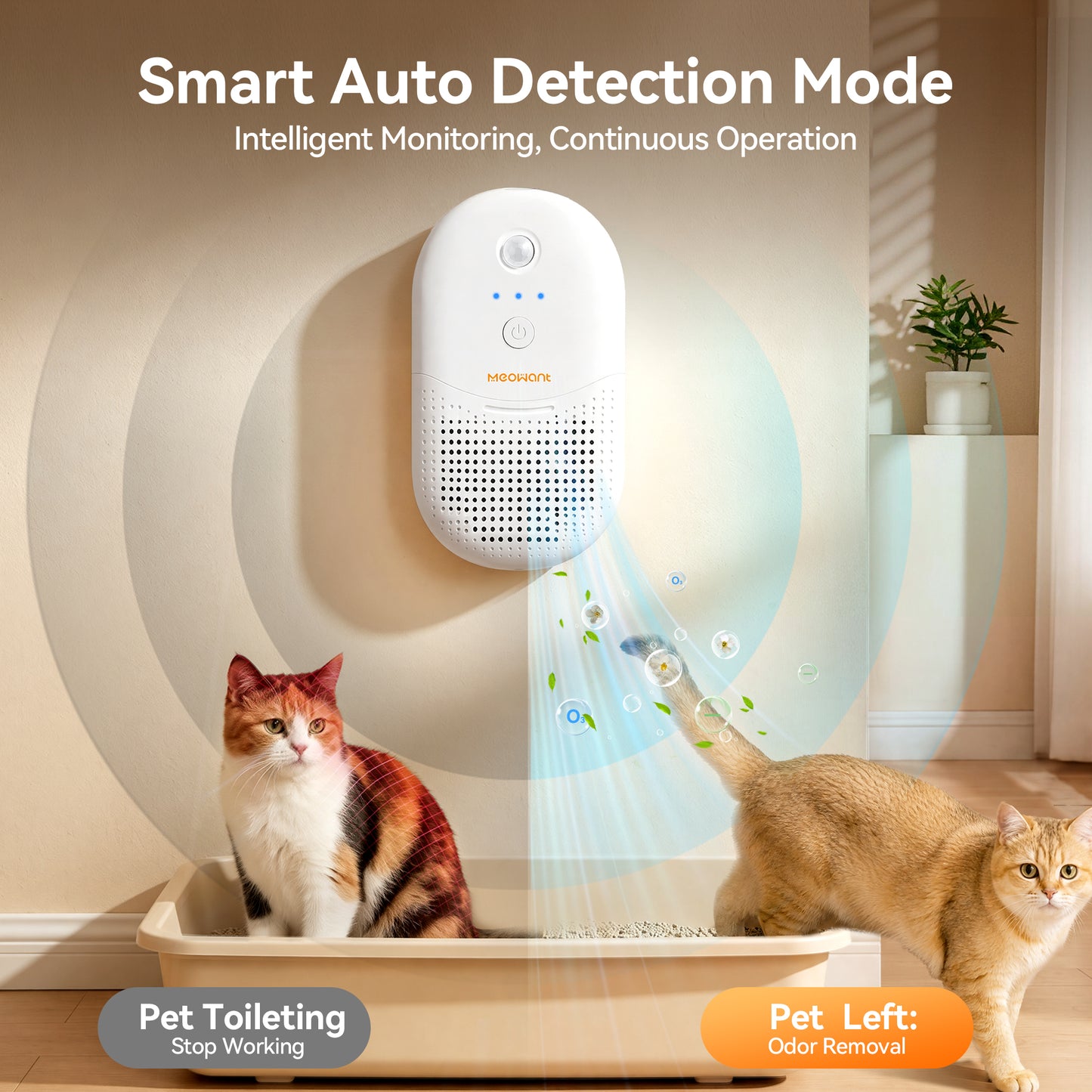Meowant Smart Odor Remover - MW-OR01