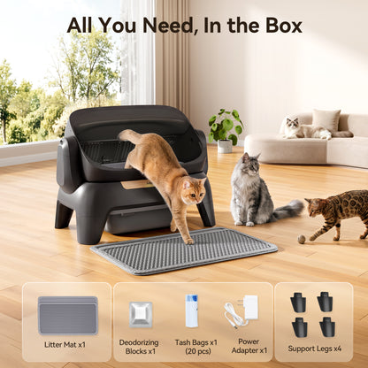 Meowant Self-Cleaning Cat Litter Box –SC10 (Pre-Order Ships in 20-30 Days)