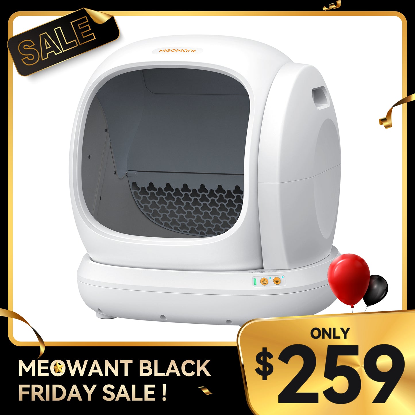 Meowant Self-Cleaning Cat Litter Box - MW-SC02