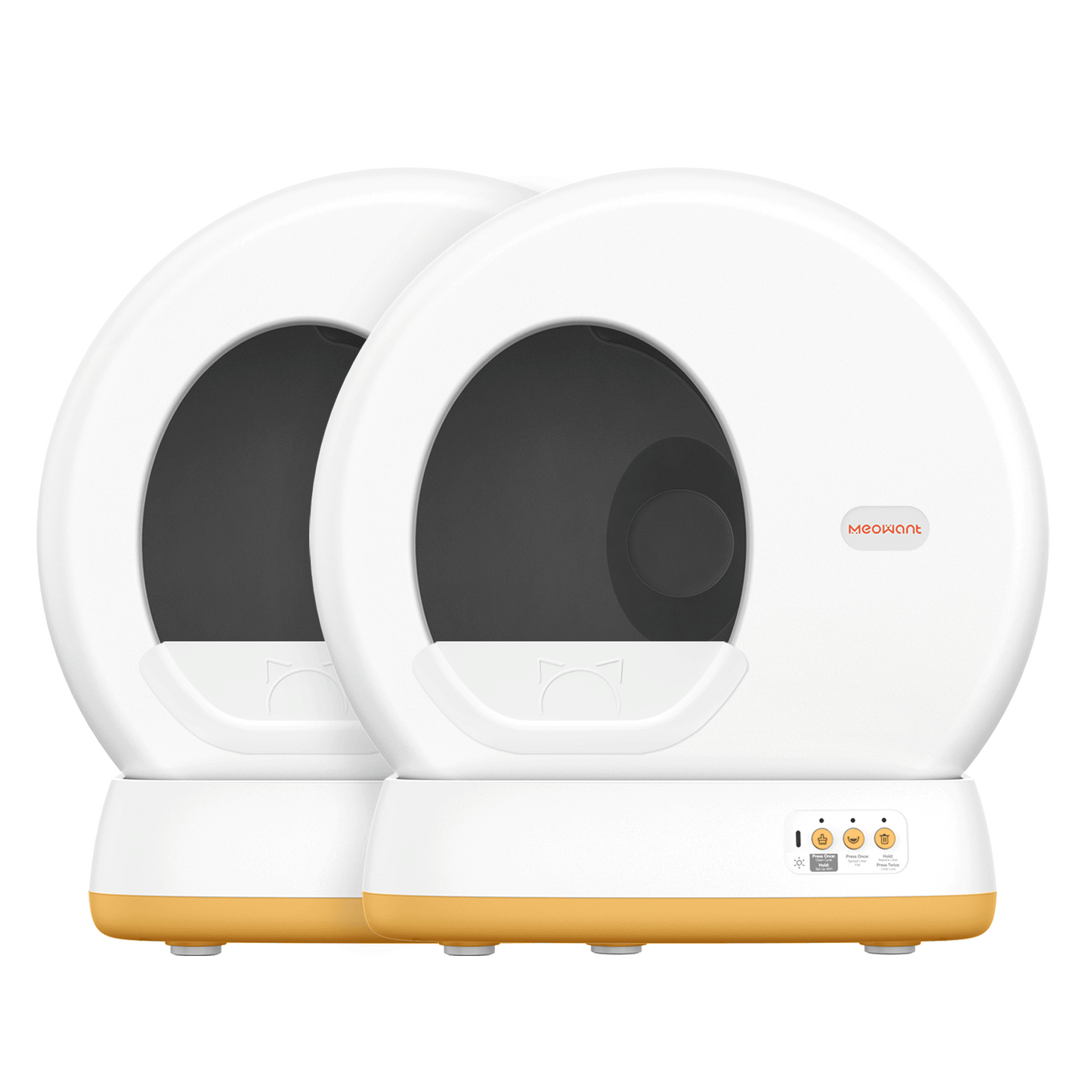 Meowant Self Cleaning Litter Box - SC01 Double Set