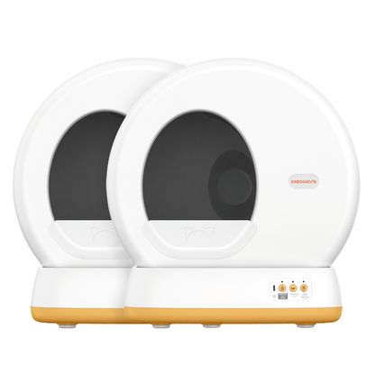 Meowant Self Cleaning Litter Box - SC01 Double Set