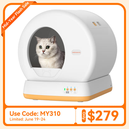 Meowant Self-Cleaning Cat Litter Box - MW-SC01