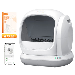 Meowant Self-Cleaning Cat Litter Box - MW-SC02 + Extra Free Trash Bag
