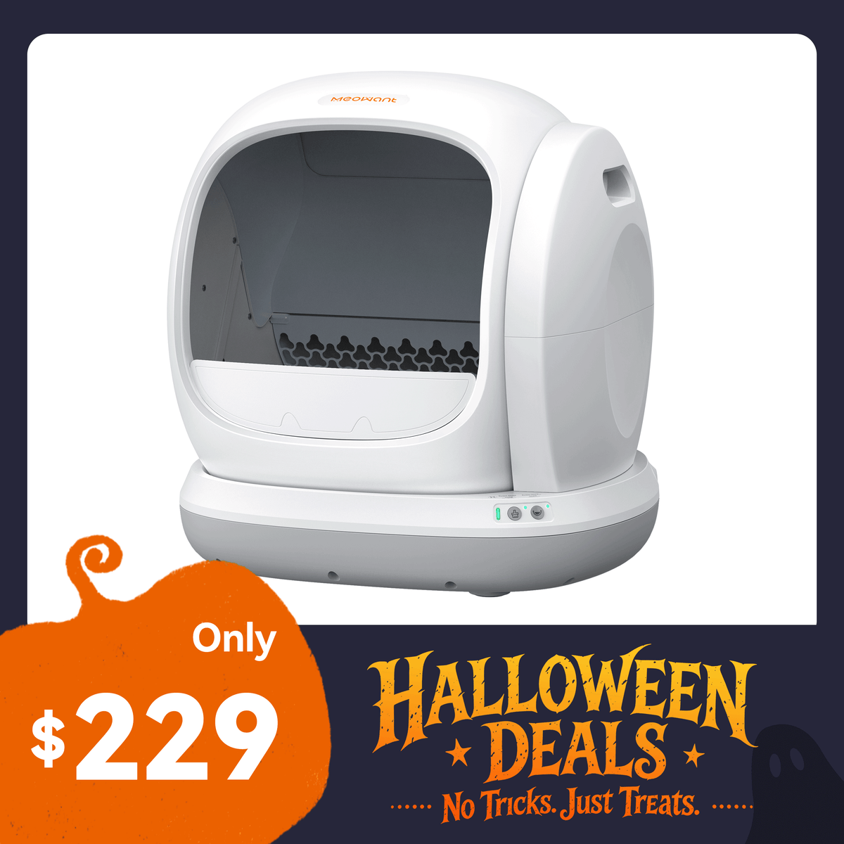 Meowant Self-Cleaning Cat Litter Box - MW-SC02