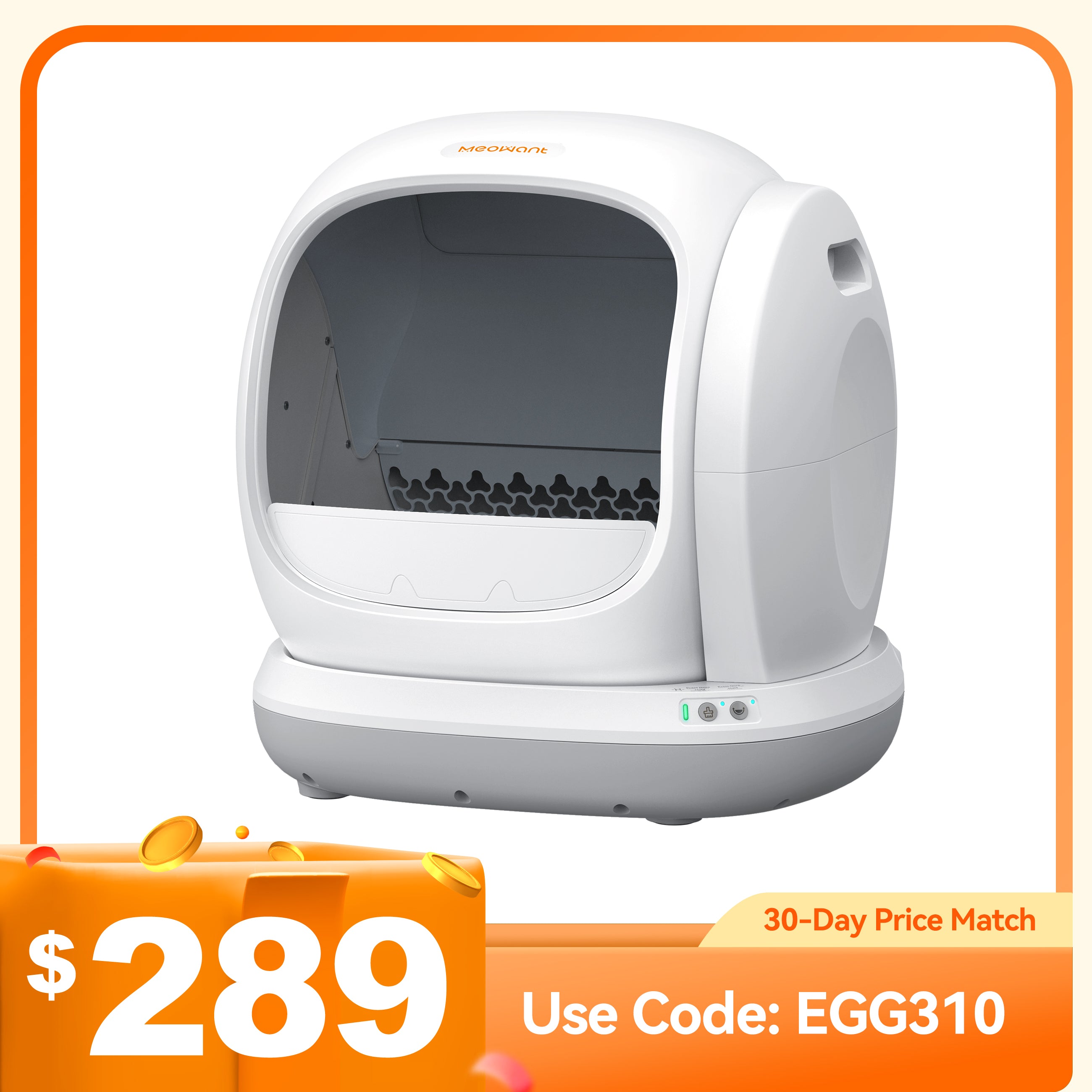 Meowant Self-Cleaning Cat Litter Box - MW-SC02