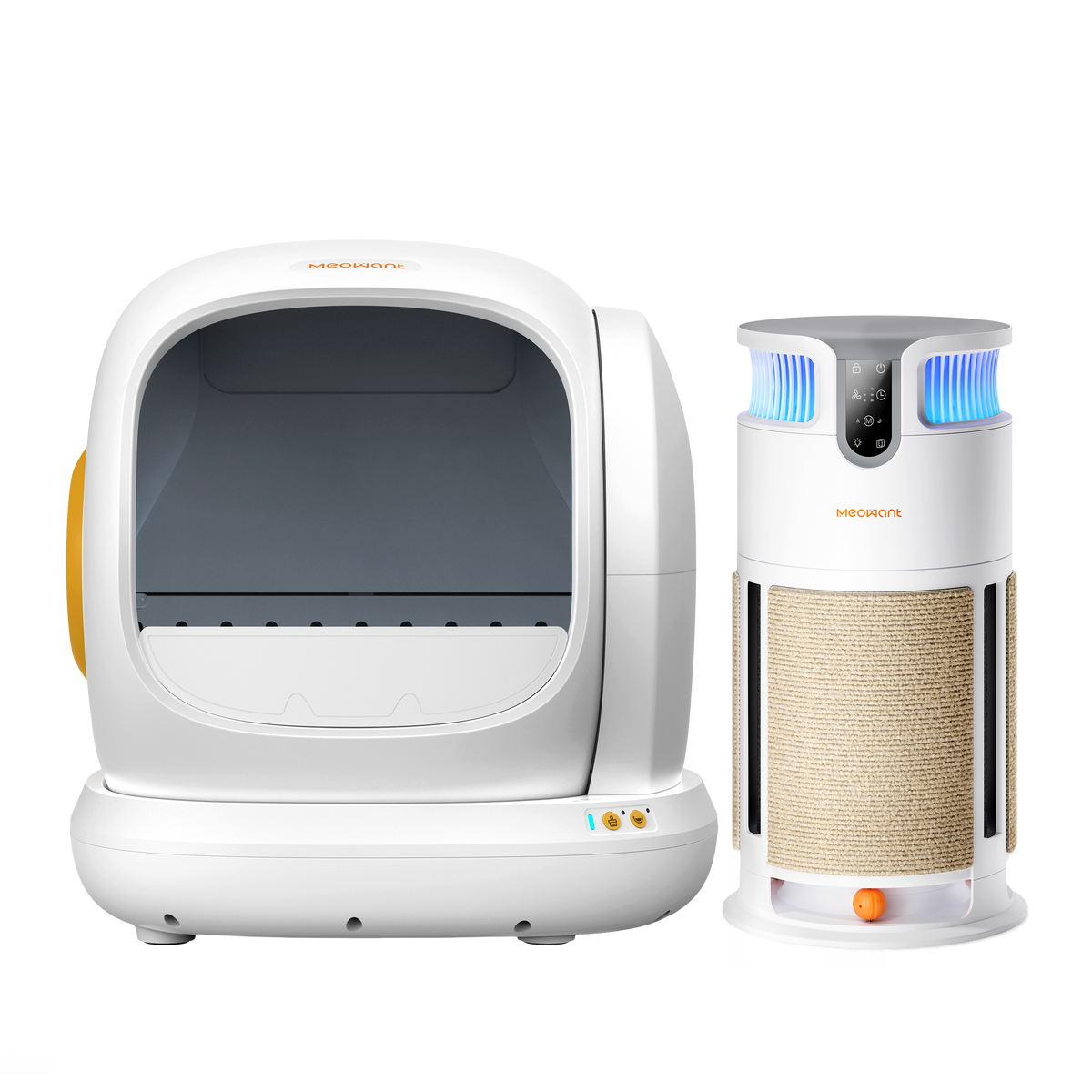 Meowant Meowant Clean & Fresh Bundle | Self-Cleaning Litter Box & Pet Air ...