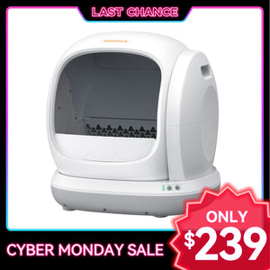 Meowant Self-Cleaning Cat Litter Box - MW-SC02 (White)