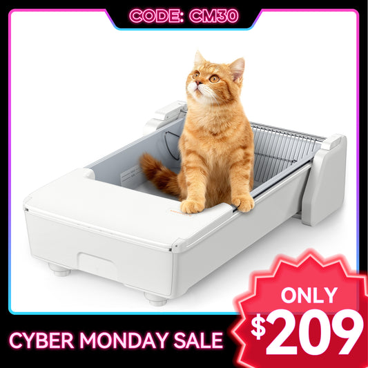 Meowant Open Top Self-Cleaning Cat Litter Box – MW-SC03