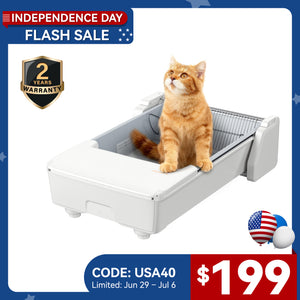Meowant Open Top Self-Cleaning Cat Litter Box – SC03
