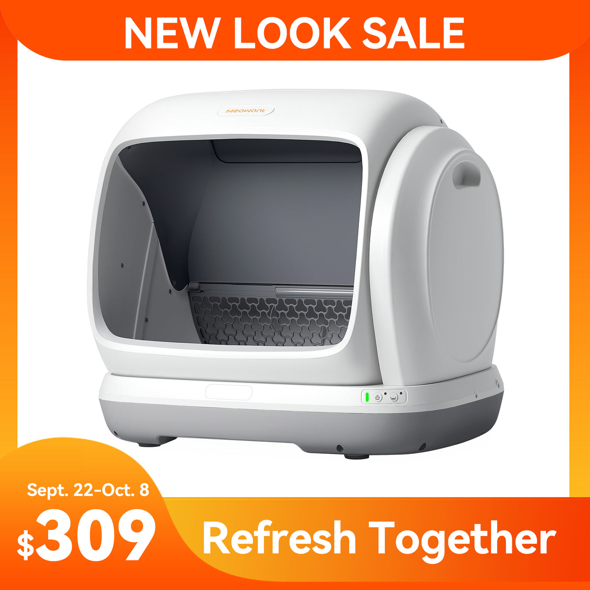 Meowant Self-Cleaning Cat Litter Box – MW-SC09