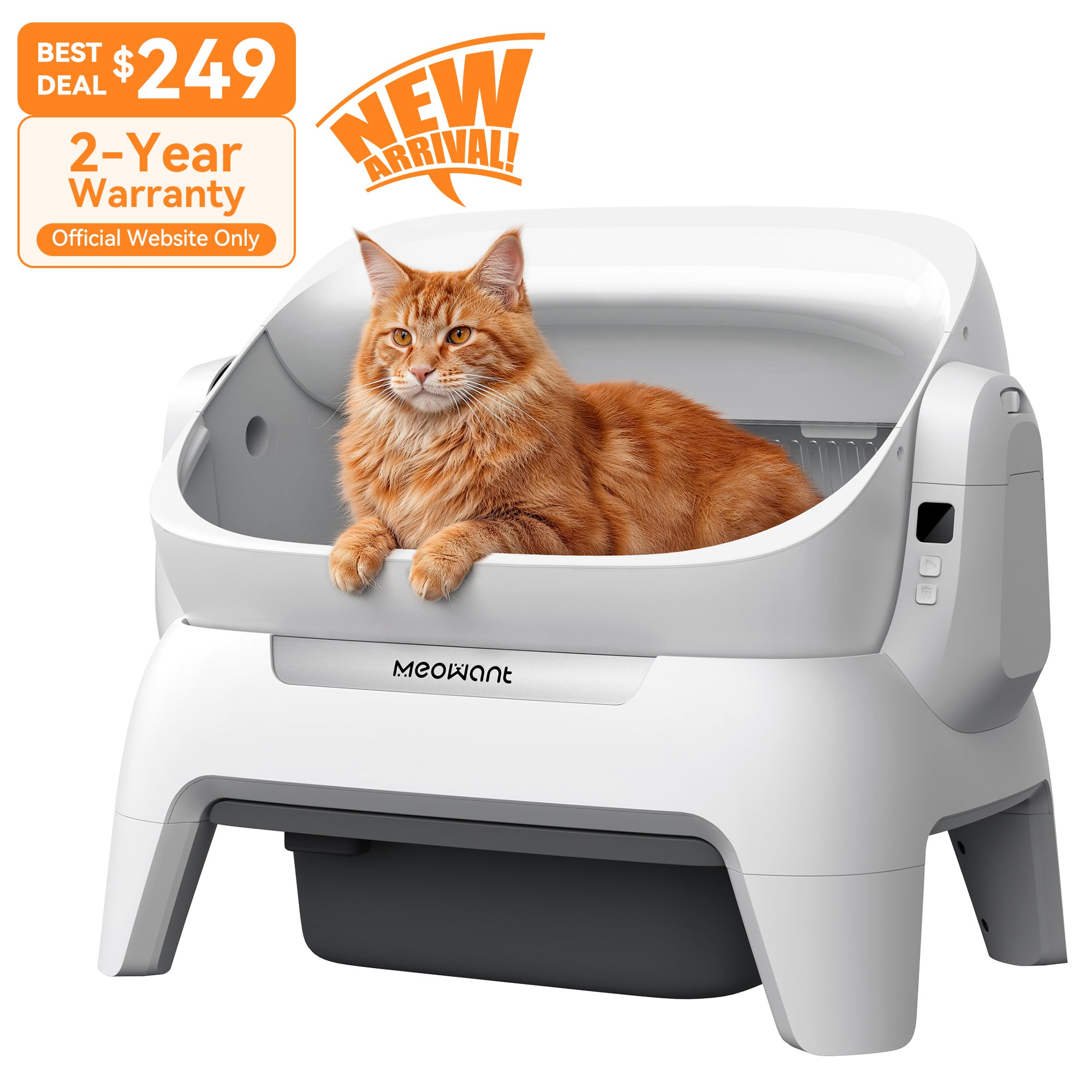 Meowant Self-Cleaning Cat Litter Box – MW-SC10