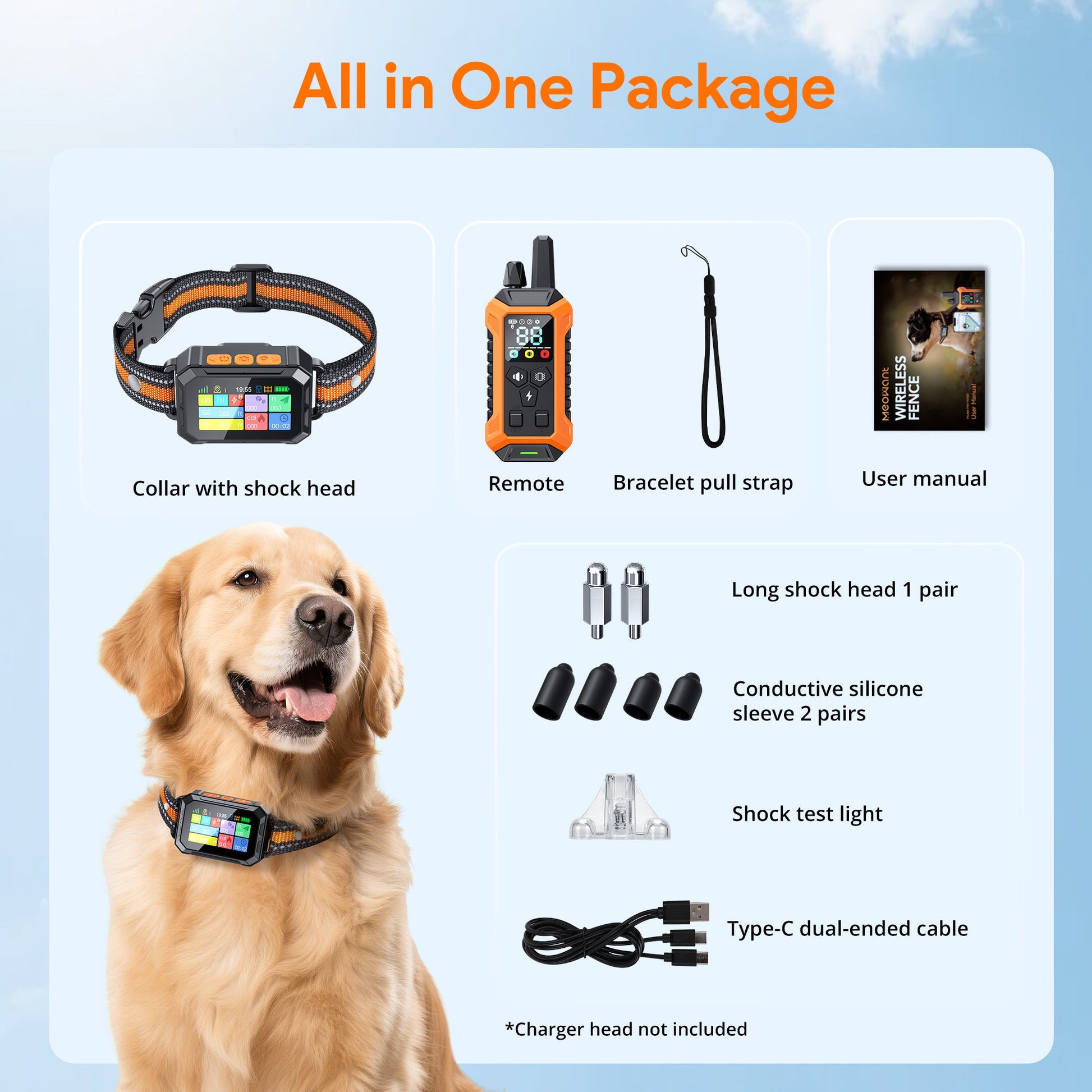 Meowant GPS Dog Fence - MW - WR01 - Meowant