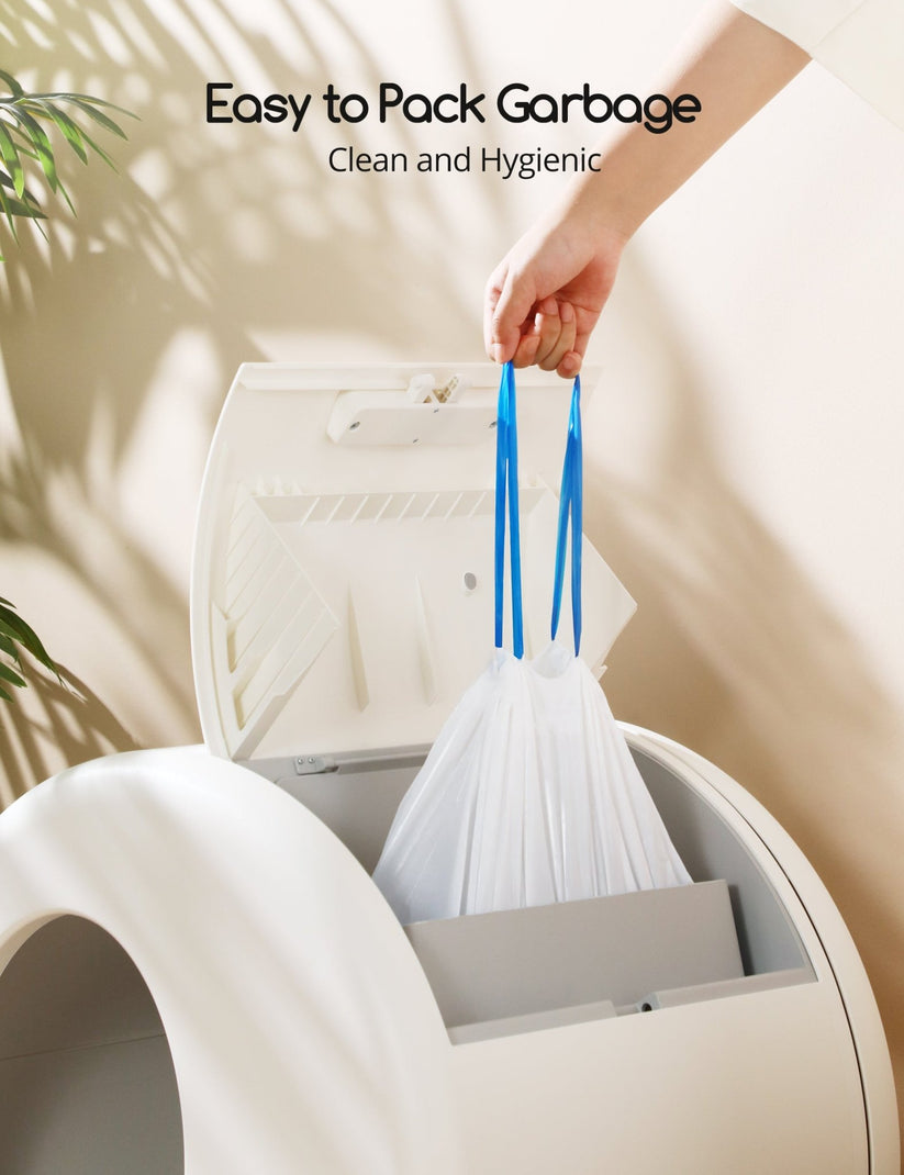 Heavy Duty Cat Litter Box Liners | Drawstring Bags – Meowant