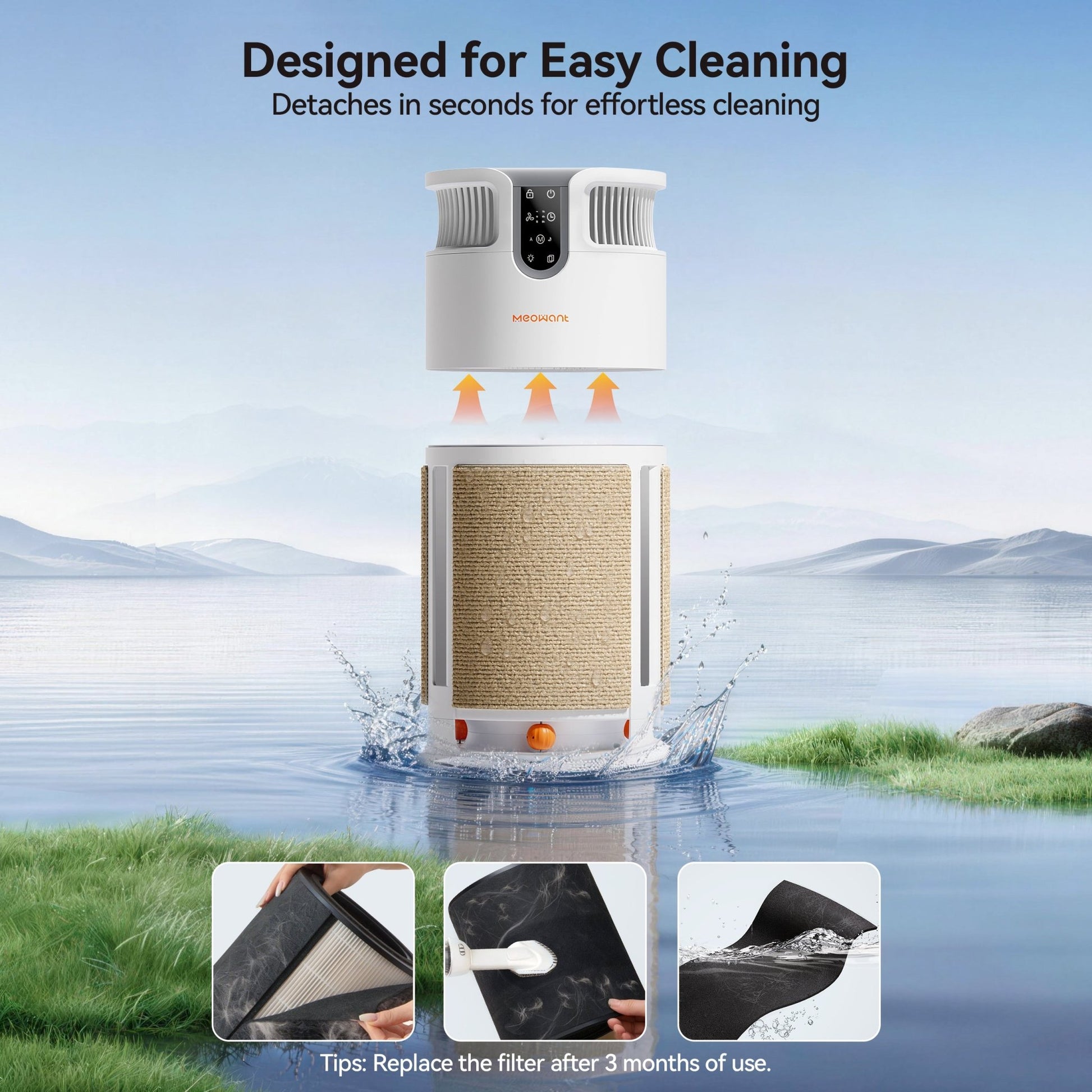 Meowant Pet Air Purifier - MW - PA08 - Meowant