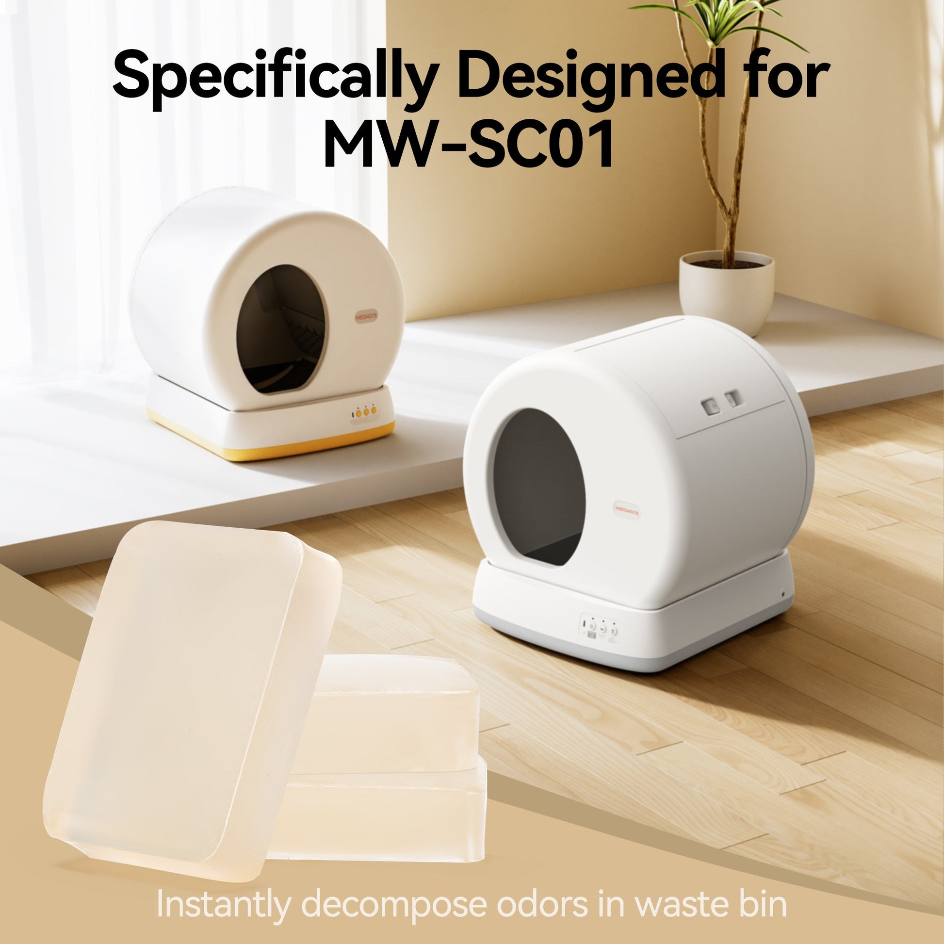 MeoWant Pet Odor Eliminator Gel (3Pcs) - Meowant