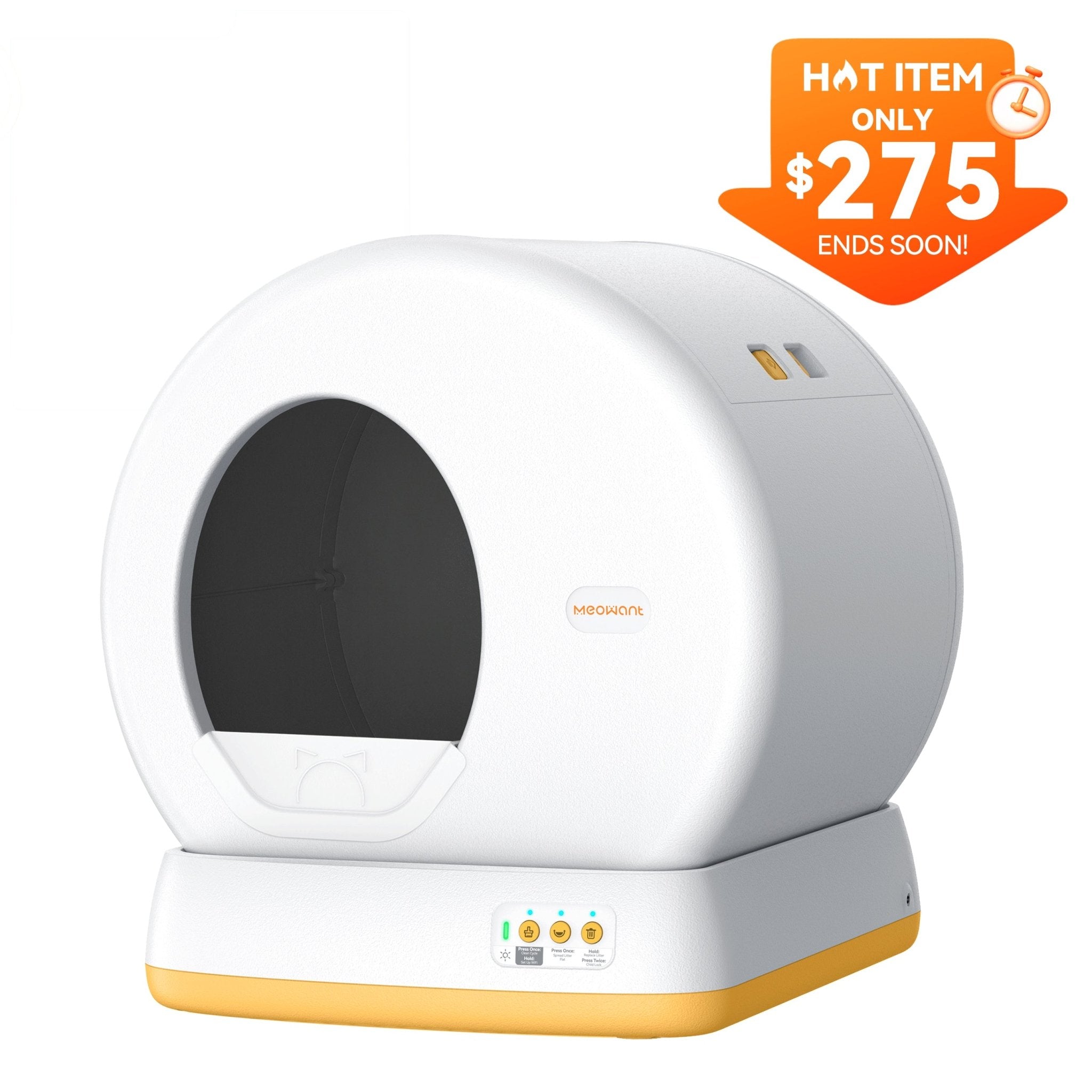 Meowant Self - Cleaning Cat Litter Box - MW - SC01 - Meowant