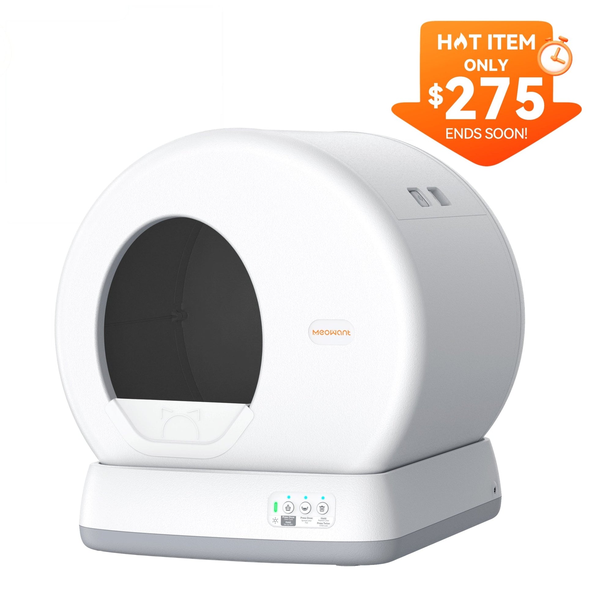 Meowant Self - Cleaning Cat Litter Box - MW - SC01 - Meowant